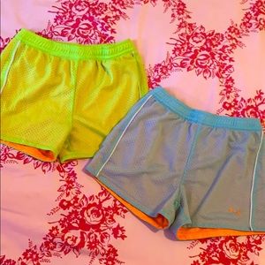 2 Girls Puma Shorts